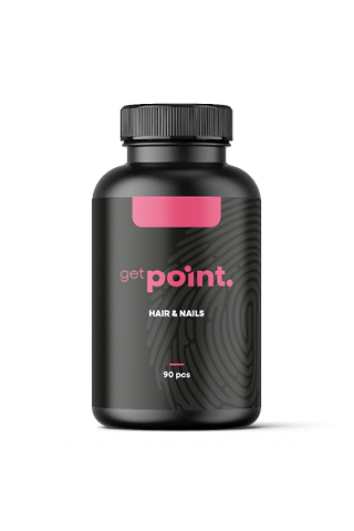 GET POINT Hair Nails 90 kapslí